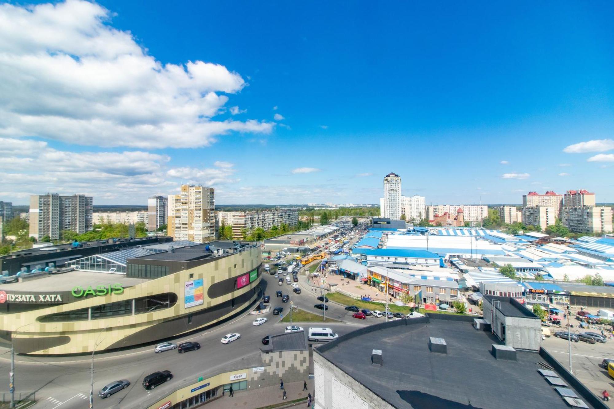 Kvartirkoff Na Obolonskom 40 Kiev Dış mekan fotoğraf