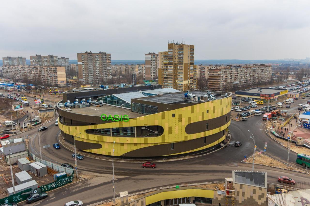 Kvartirkoff Na Obolonskom 40 Kiev Dış mekan fotoğraf